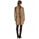 Пальто меховое Leopard Guess