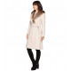 Пальто с меховым воротником Guess
