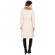Пальто с меховым воротником Guess